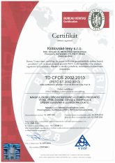 Certifikace #1